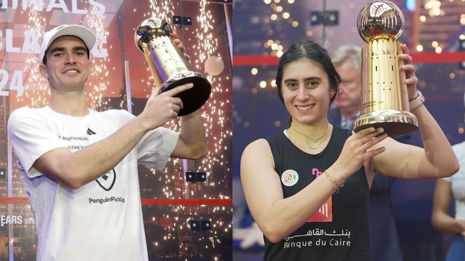 QTerminals Qatar Classic: Elias and El Sherbini crowned champions