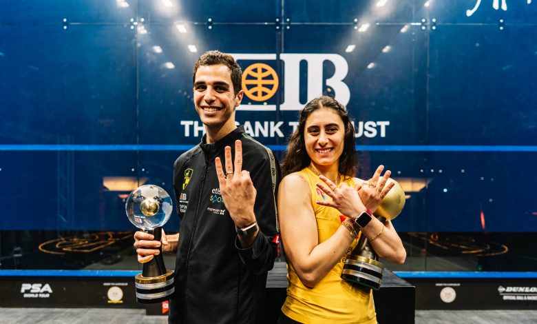 QTerminals Qatar Classic: Ali Farag and Nour El Sherbini advance to semis