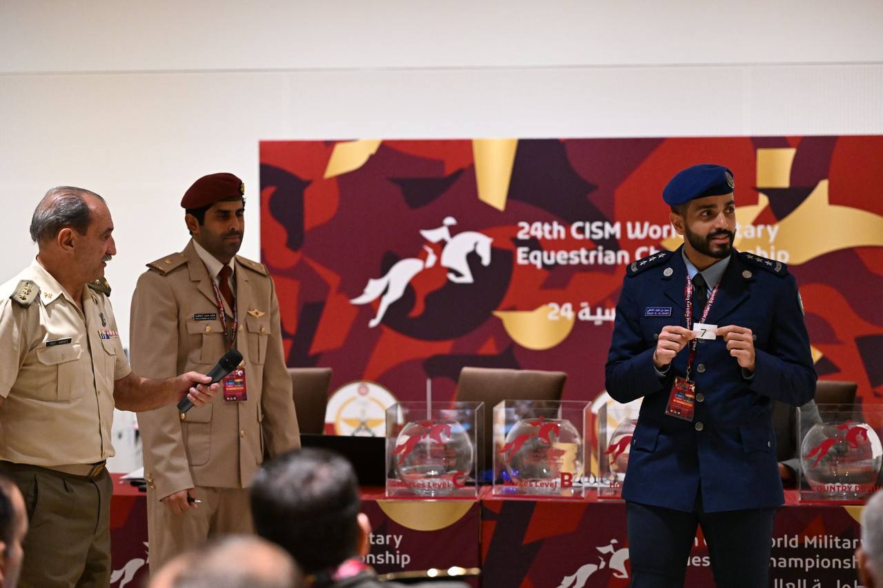 24th World Military Equestrian Show Jumping Championships begins in Doha