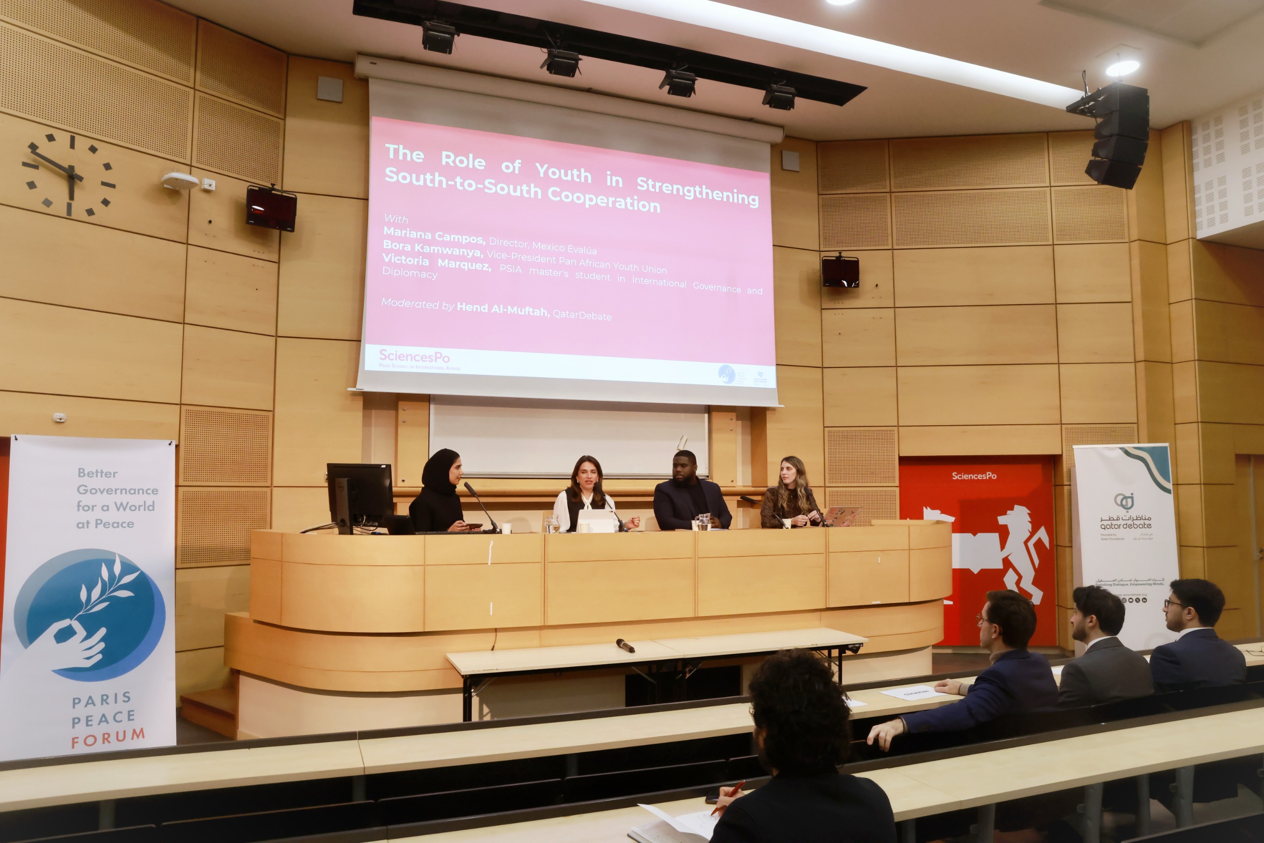 Empowering Youth: QatarDebates, Paris Peace Forum Champion South-South Cooperation