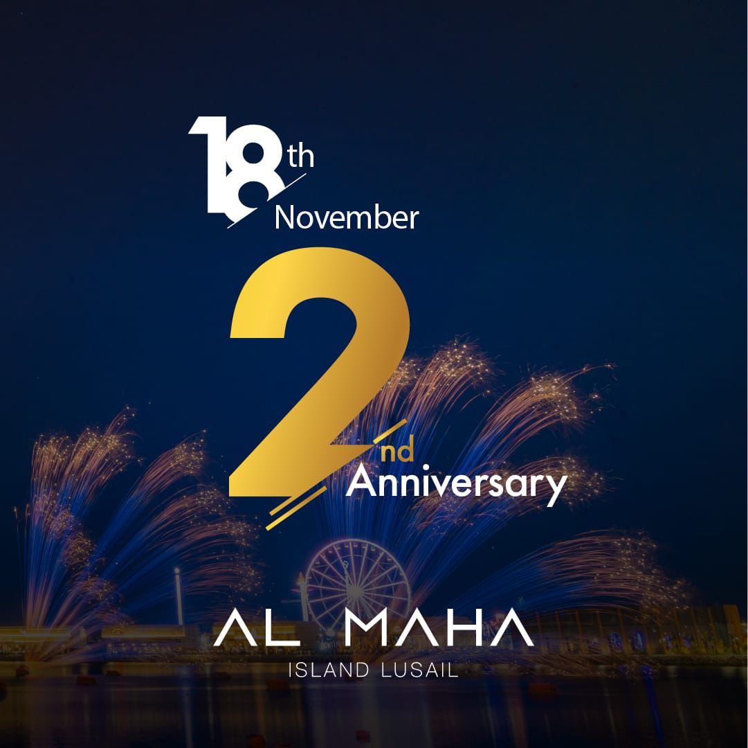 Al Maha Island celebrates second anniversary with exciting surprises