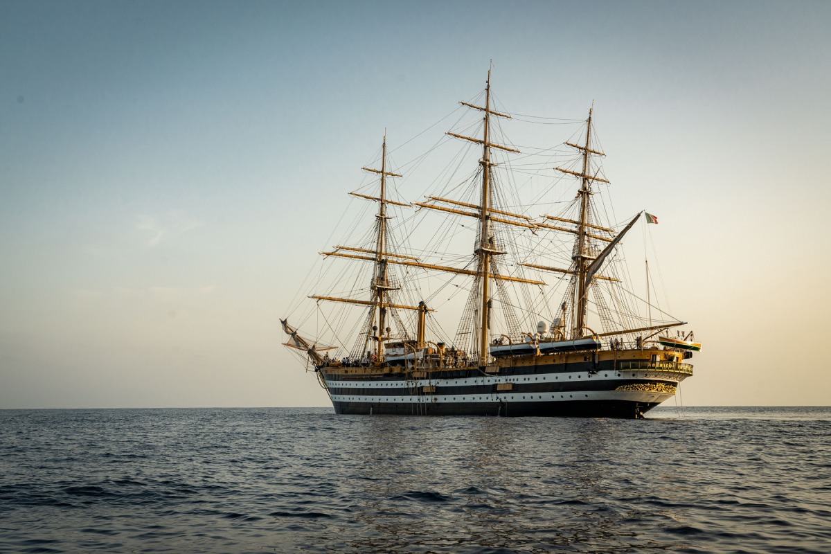 Amerigo Vespucci arrives in Doha for a week-long celebration of Italian culture