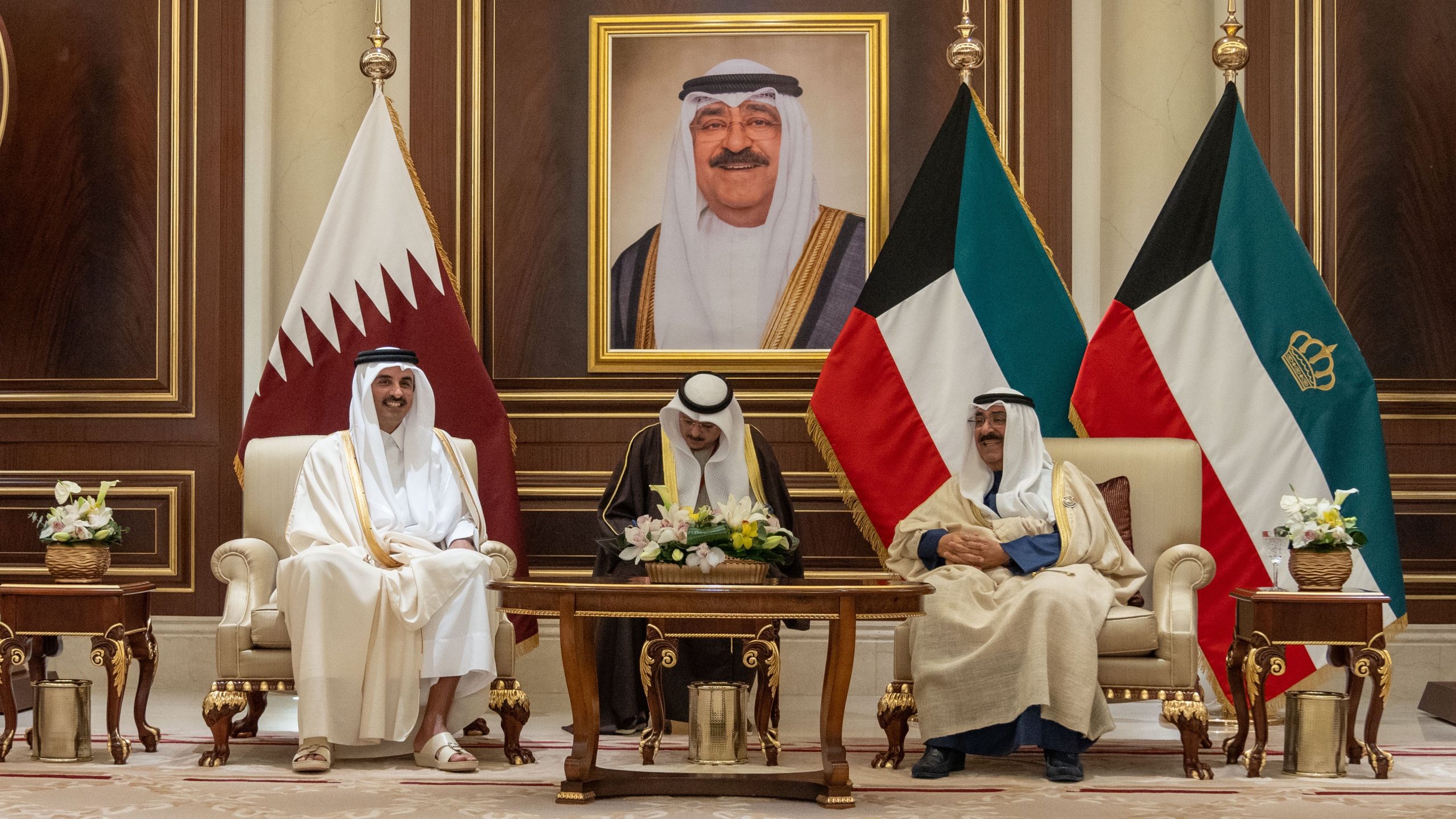 Qatar’s Amir in Kuwait for GCC summit