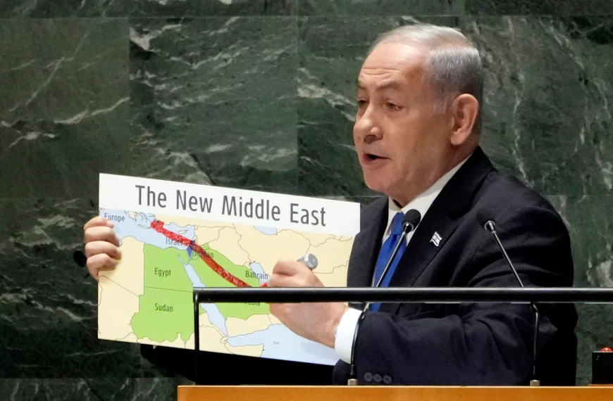 Screengrab Netanyahu Speech at UN