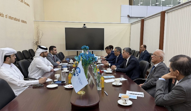 Qatari delegation joins foreign policy talks in Uzbekistan