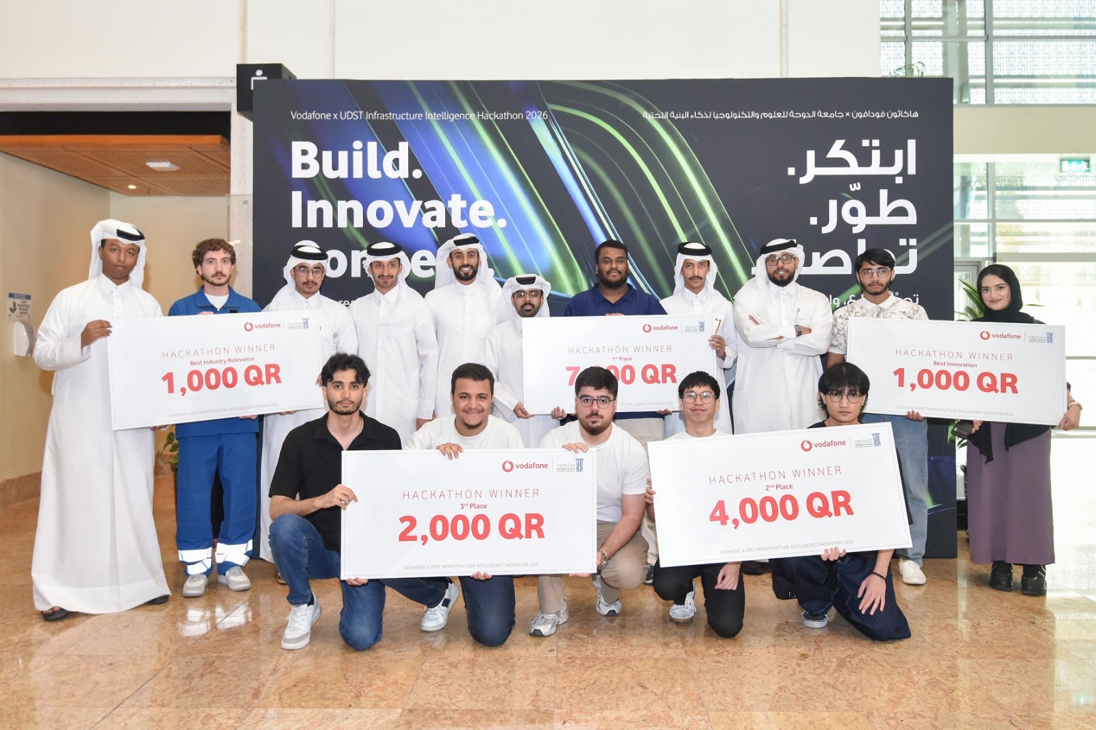 Minds meet infrastructure: UDST hackathon puts stu